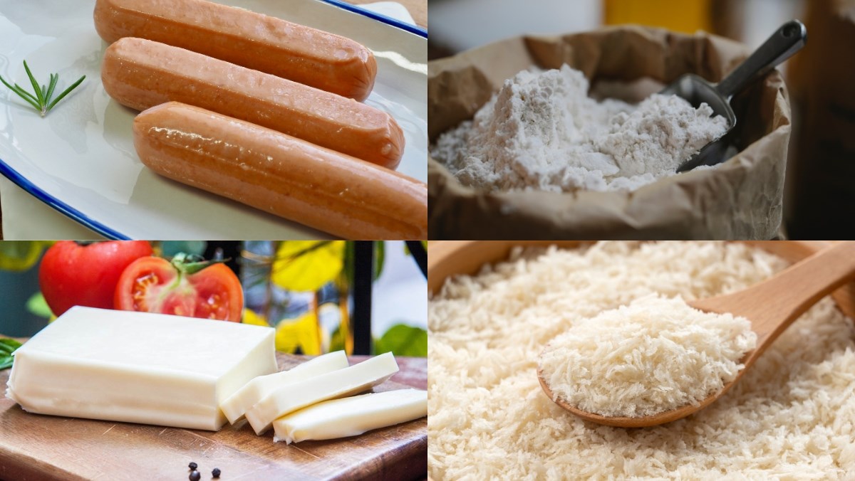 Nguyên liệu món ăn 2 cách làm xúc xích phô mai