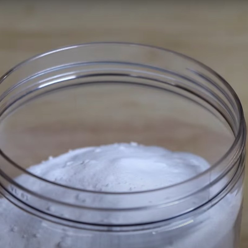 Bước 2 Làm bột tro Tôm thuỷ tinh