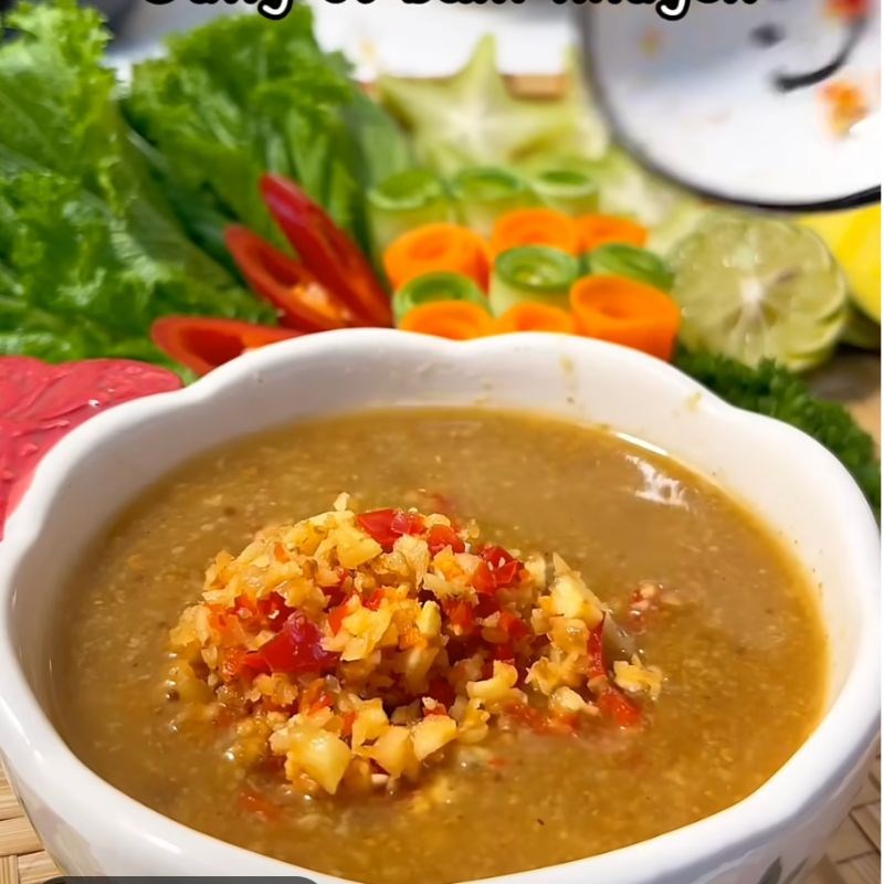 Bước 4 Làm mắm nêm Lõi rùa