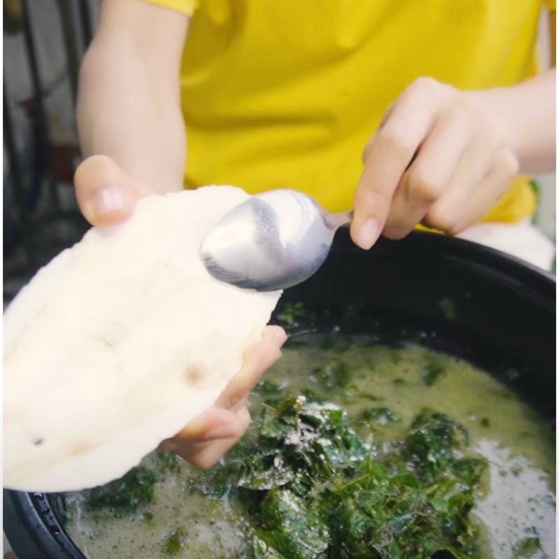 Bước 3 Cho nang mực vào nang mực làm sương sâm