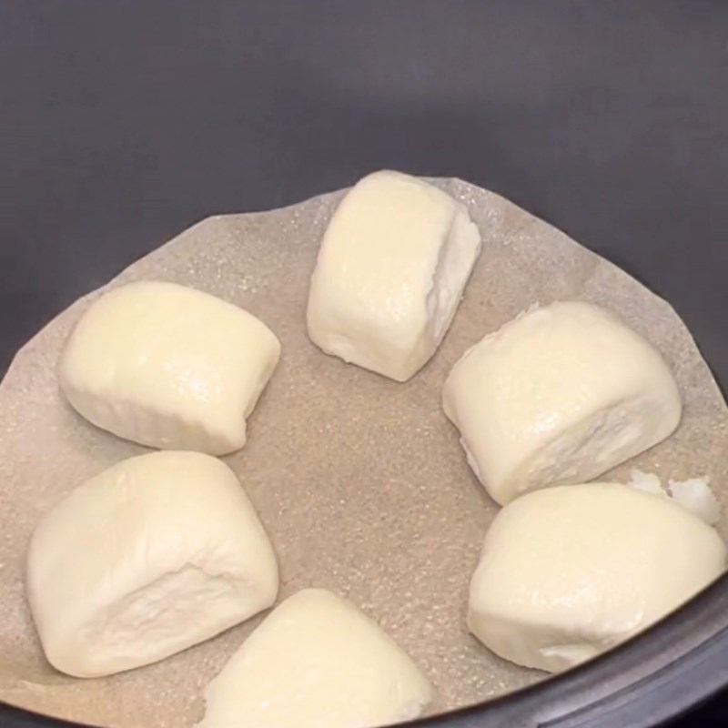 Bước 1 Chiên bánh bao Bánh bao chiên bằng nồi chiên không dầu