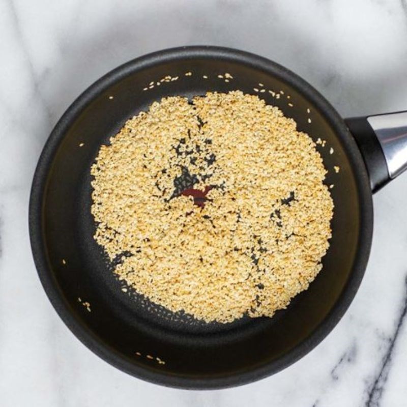 Bước 3 Chuẩn bị các nguyên liệu khác Mì udon trộn