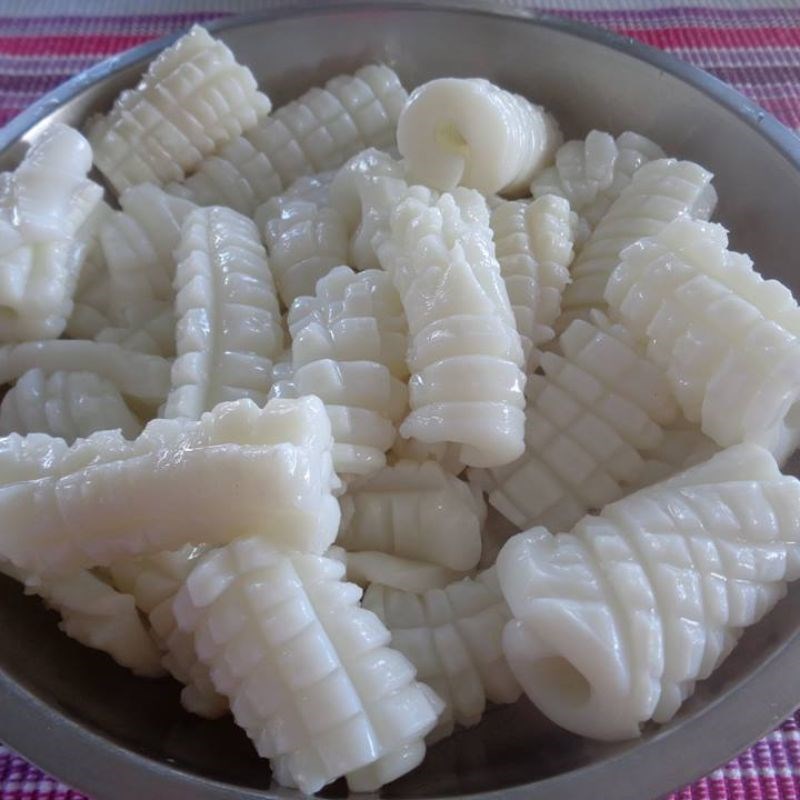 Bước 1 Chuẩn bị nguyên liệu Mực né