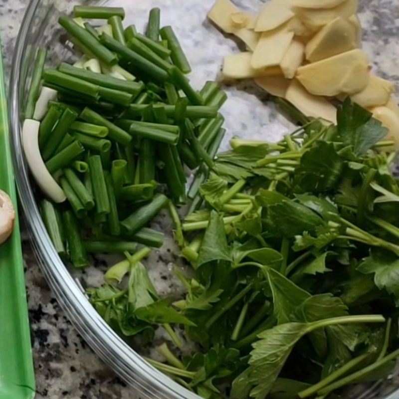 Bước 1 Chuẩn bị nguyên liệu Mực né