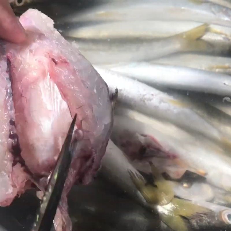 Bước 1 Làm cá Cá nhồng 1 nắng