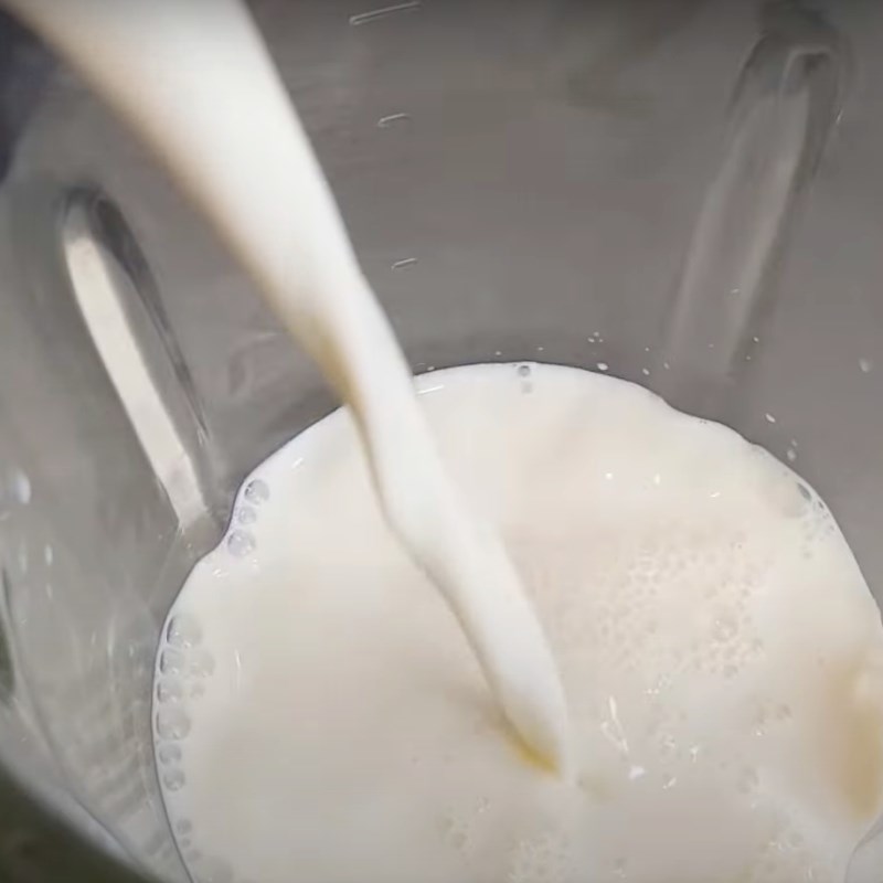 Bước 3 Làm hỗn hợp sữa phô mai Cheese ball nhân phô mai tan chảy