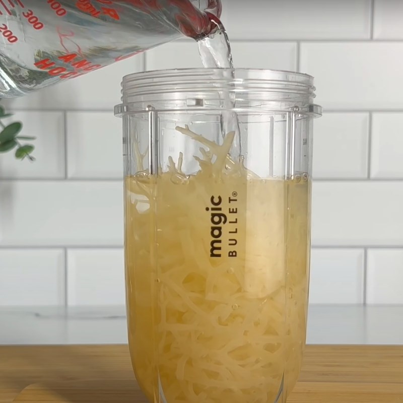 Bước 2 Làm sea moss gel Sea moss gel
