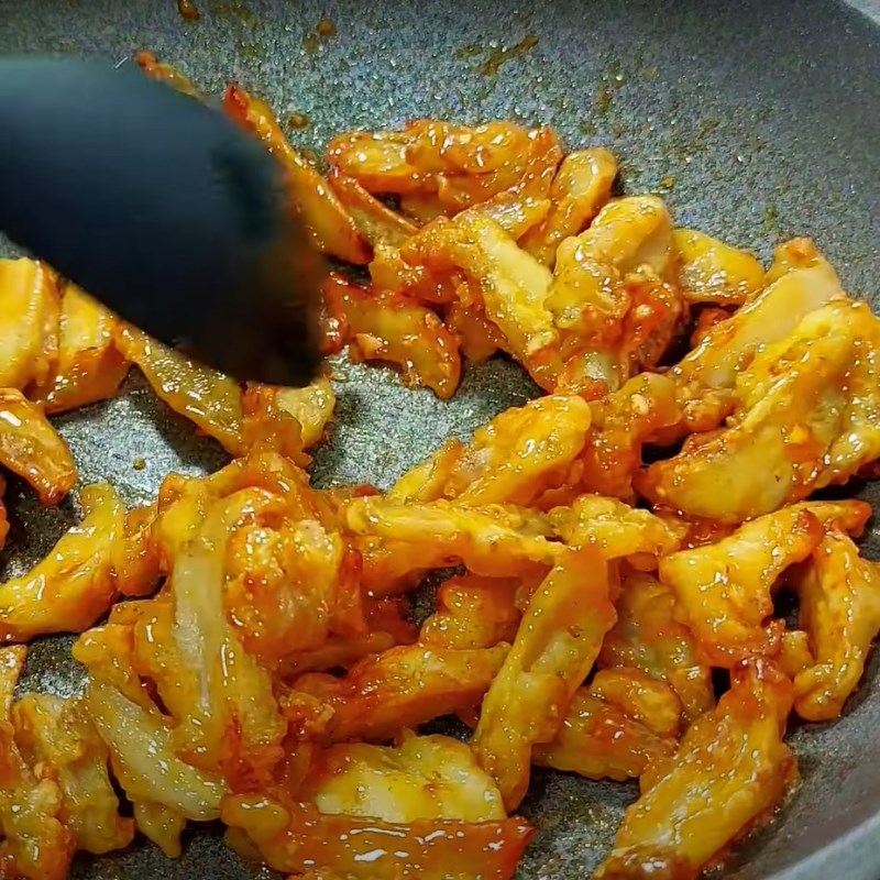 Bước 4 Làm sụn gà cháy tỏi Sụn gà cháy tỏi