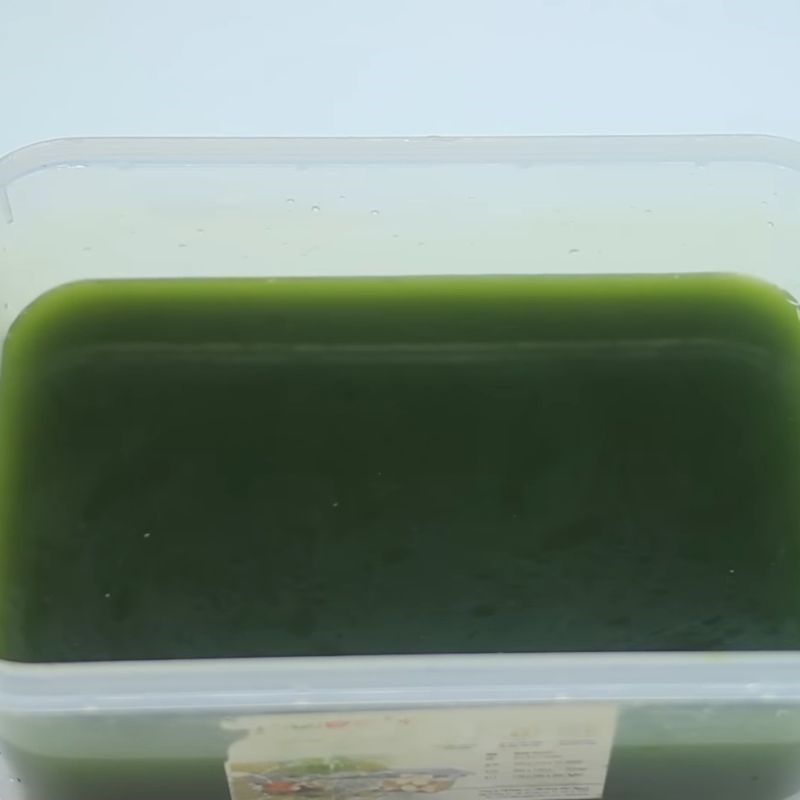 Bước 4 Lọc nước sương sâm Cách làm sương sâm không cần nang mực