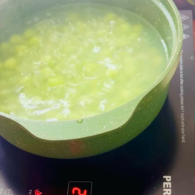 Bước 3 Luộc trân châu Trân châu cốm