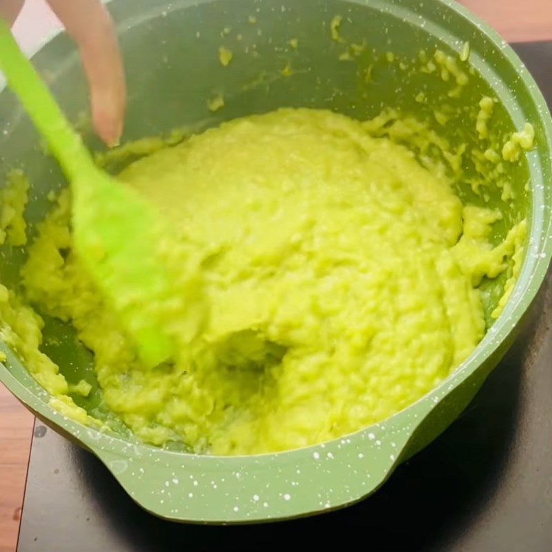 Bước 2 Nấu cốm dẻo Topping cốm dẻo