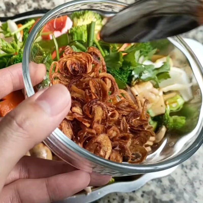 Bước 4 Nấu mực Mực né