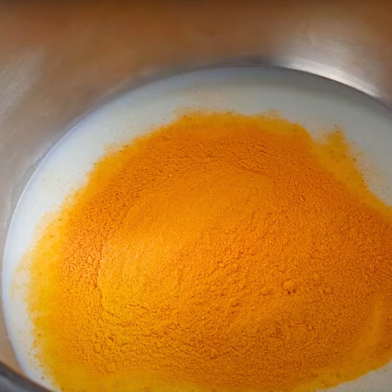 Bước 1 Nấu nhân phô mai tan chảy Cheese ball nhân phô mai tan chảy