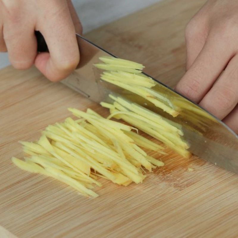 Bước 6 Nấu nước đường Cách làm sương sâm không cần nang mực