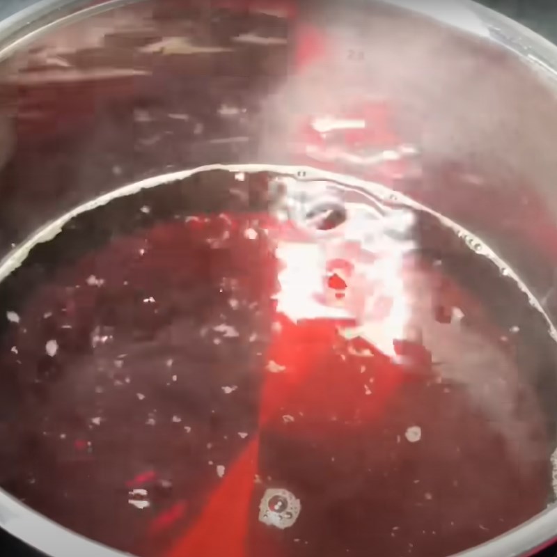 Bước 2 Nấu nước mắm Nước mắm tỏi ớt