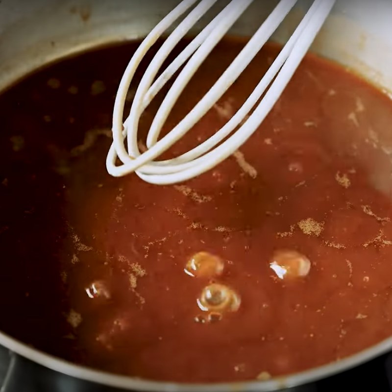 Bước 1 Nấu nước sốt Sốt Tonkatsu miso đỏ