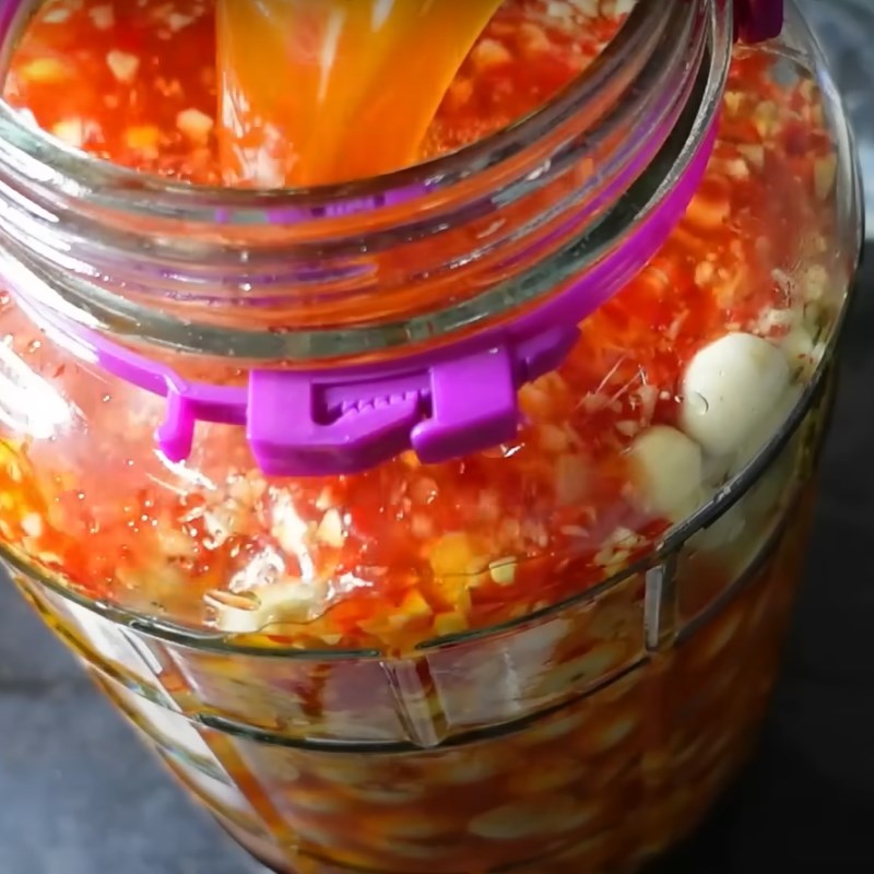 Bước 3 Ngâm chua cà pháo Cà pháo ngâm chua ngọt
