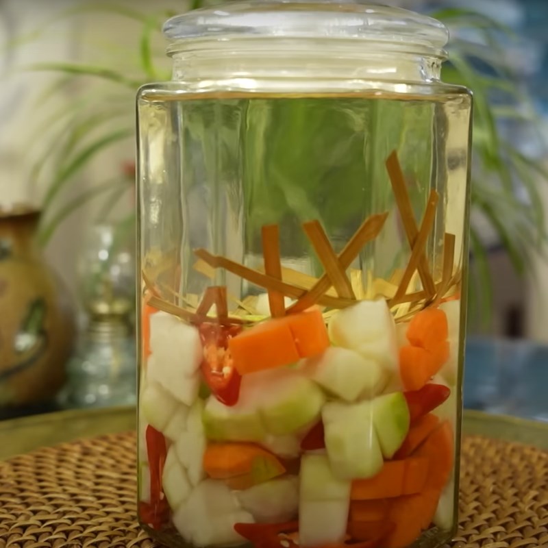 Bước 3 Ngâm su hào Su hào muối