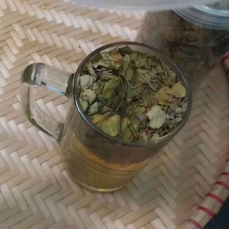 Bước 3 Pha trà Cách làm trà chùm ngây