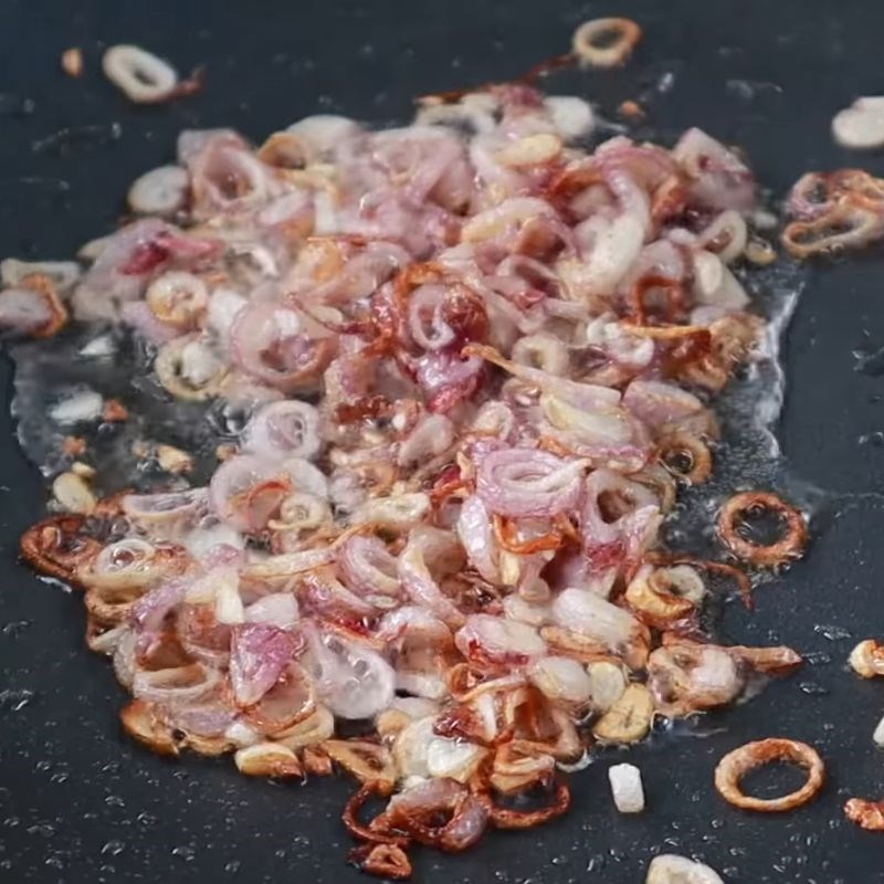 Bước 2 Phi hành tím Ve sầu chiên giòn