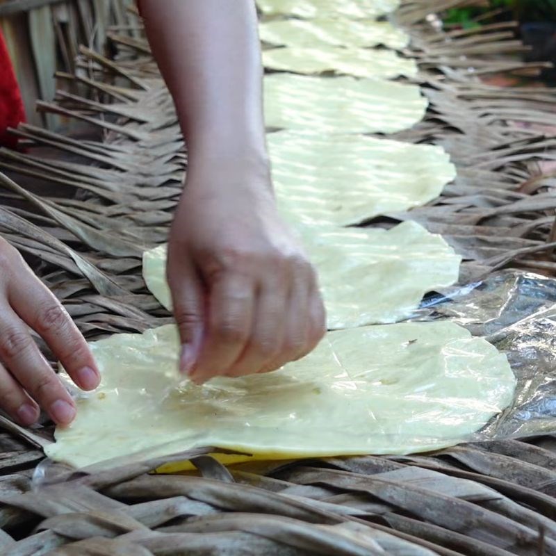 Bước 6 Phơi bánh Bánh phồng mì