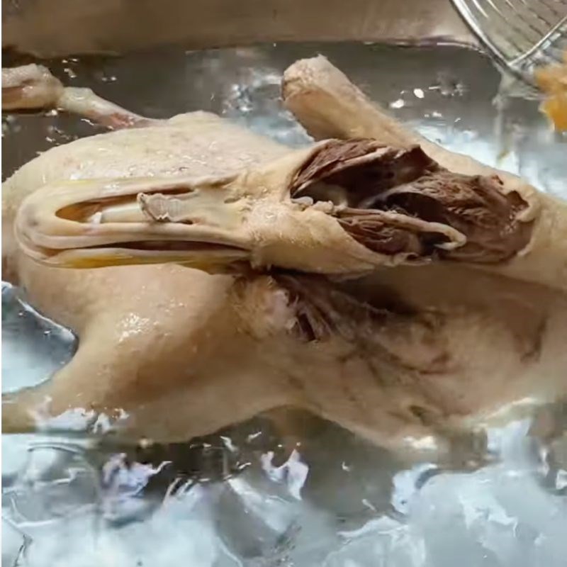 Bước 1 Sơ chế vịt Bún vịt trộn