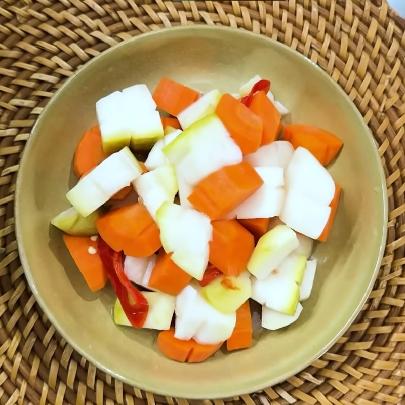 Bước 4 Thành phẩm Su hào muối