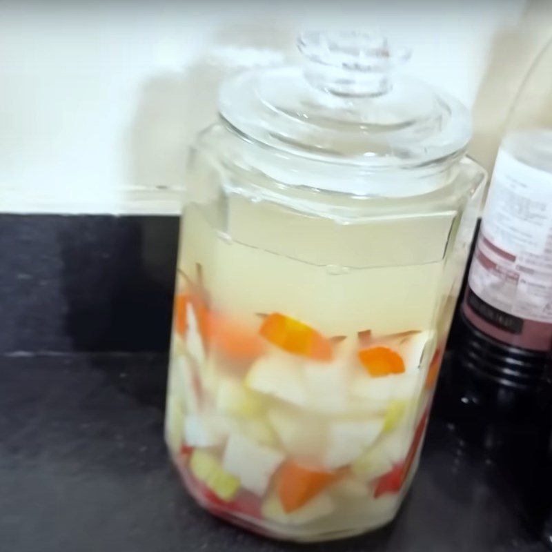 Bước 4 Thành phẩm Su hào muối