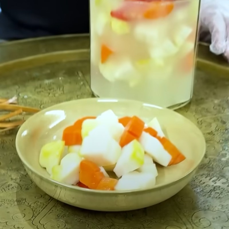 Bước 4 Thành phẩm Su hào muối