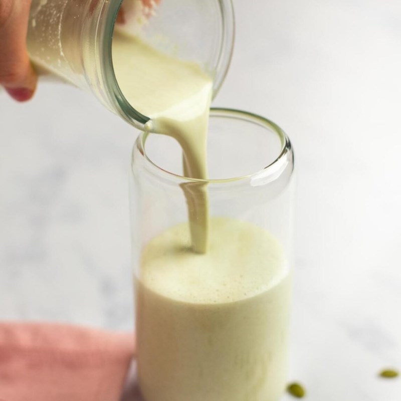 Bước 3 Thành phẩm Sữa hạt bí