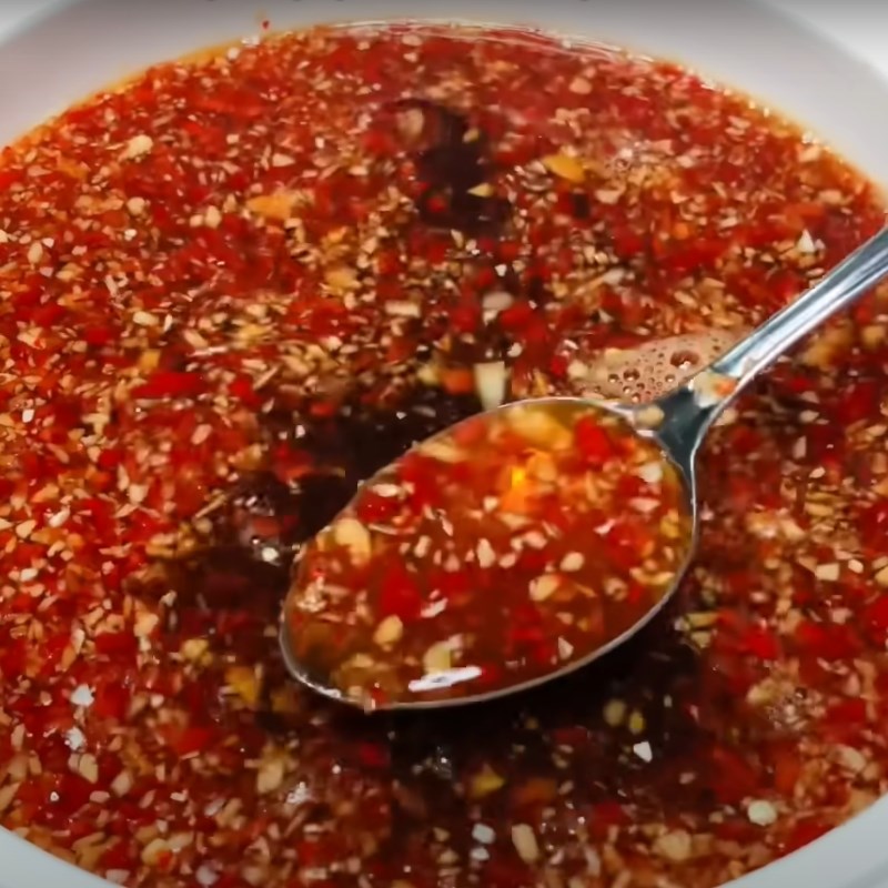 Bước 3 Thành phẩm Nước mắm tỏi ớt