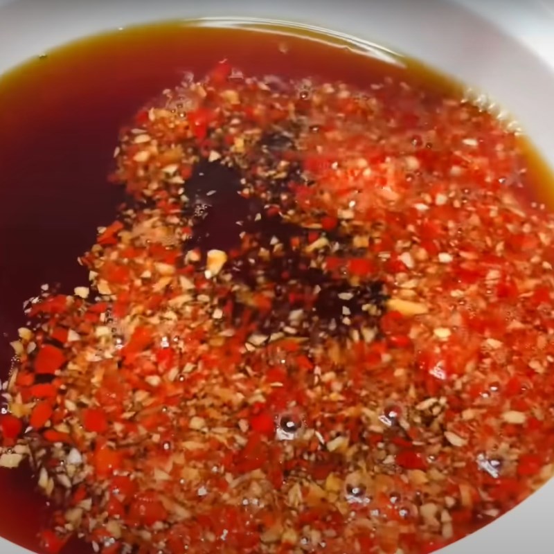 Bước 3 Thành phẩm Nước mắm tỏi ớt