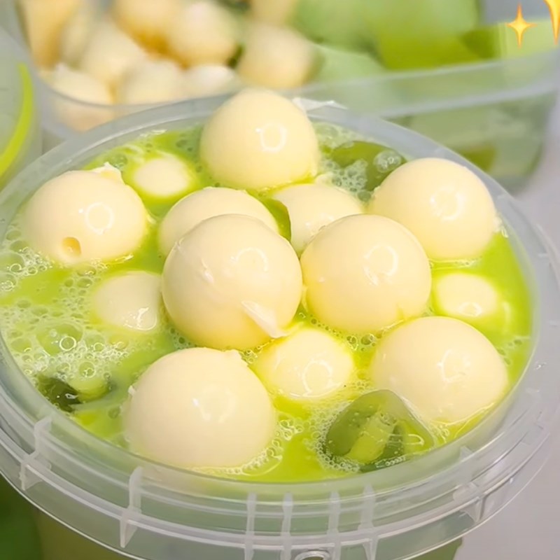 Bước 4 Thành phẩm Cheese ball nhân phô mai con bò cười