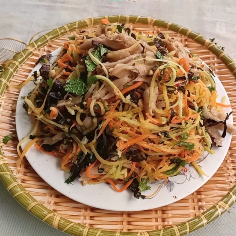 Bước 4 Thành phẩm Nộm chân vịt