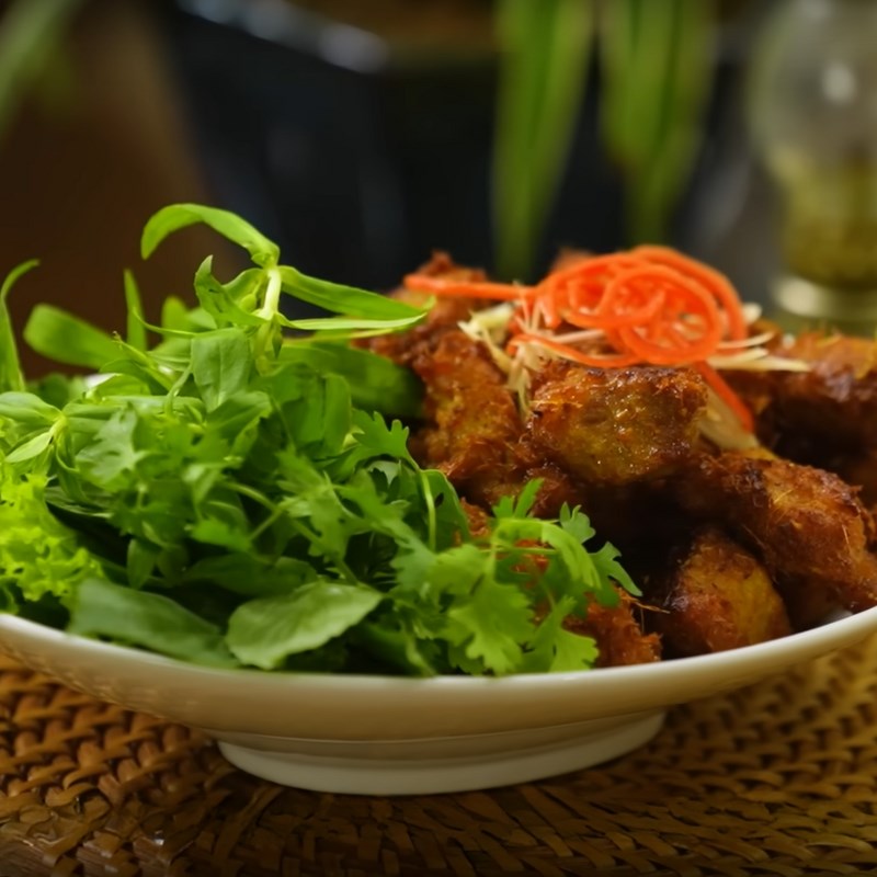 Bước 4 Thành phẩm Thịt lợn chiên riềng