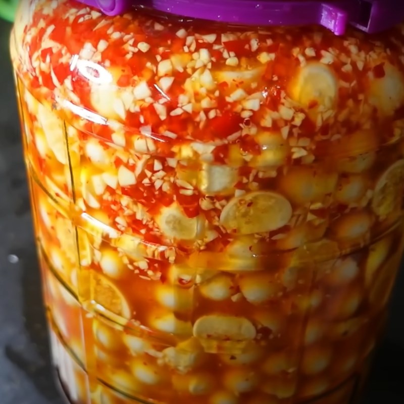 Bước 4 Thành phẩm Cà pháo ngâm chua ngọt
