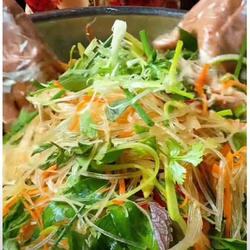 Bước 5 Thưởng thức Bún vịt trộn