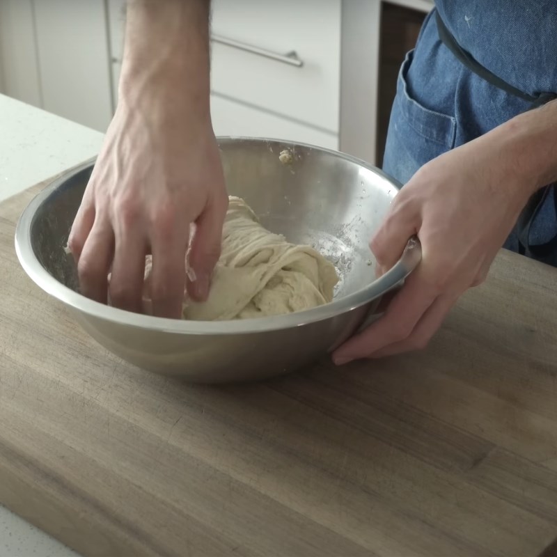 Bước 3 Ủ bột lần 1 Bánh mì sourdough