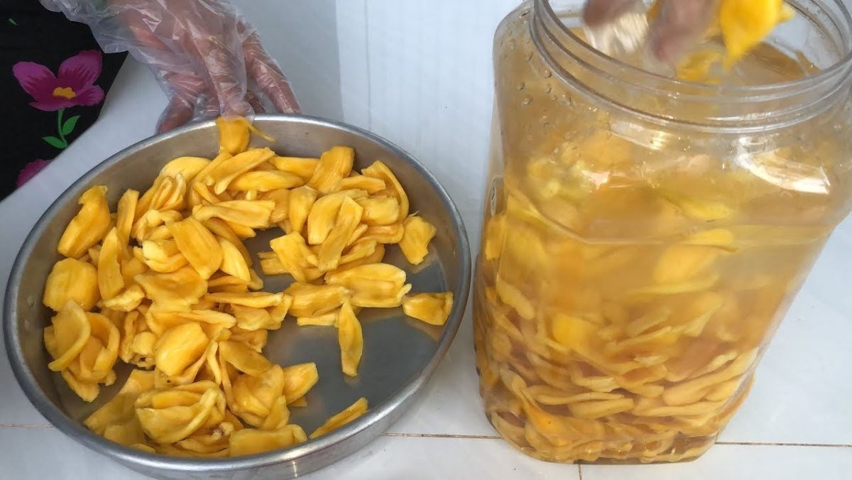 Cách ngâm rượu mít tươi