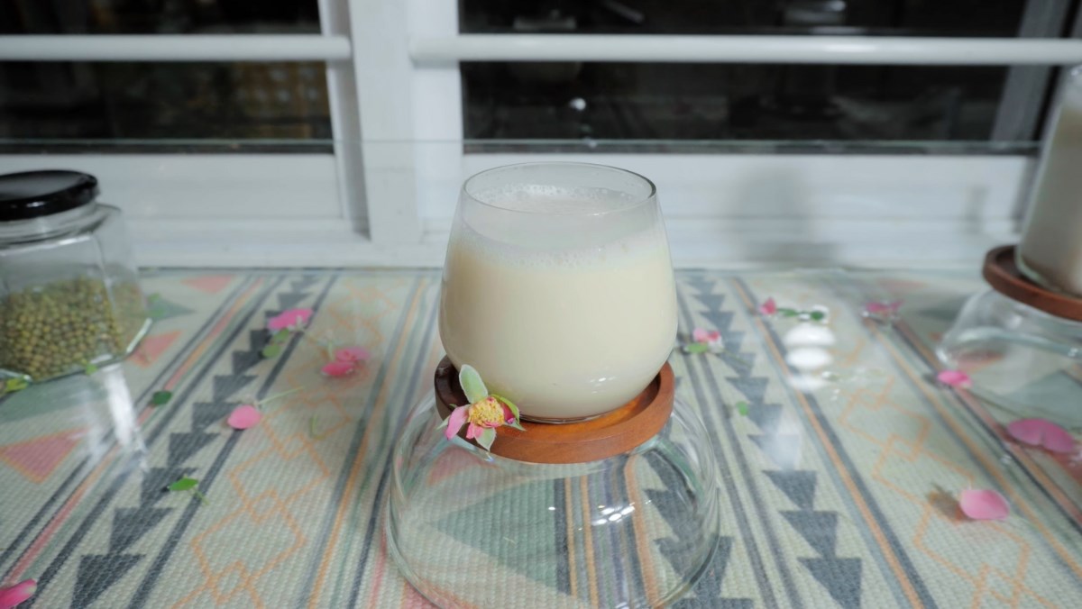 Sữa hạt điều đậu xanh