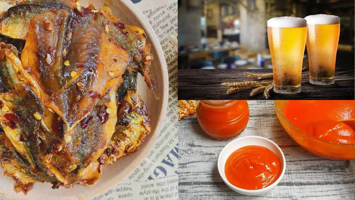 Nguyên liệu món ăn cá chỉ vàng nướng