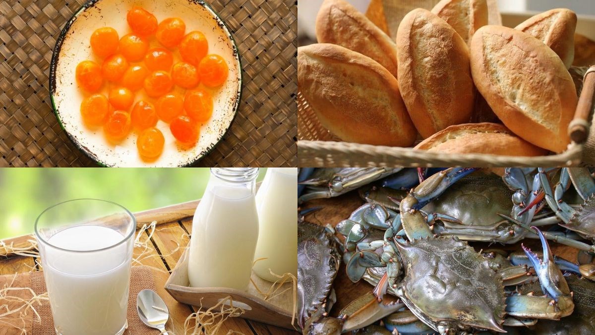 Nguyên liệu món ăn cách làm sốt trứng muối chấm bánh mì