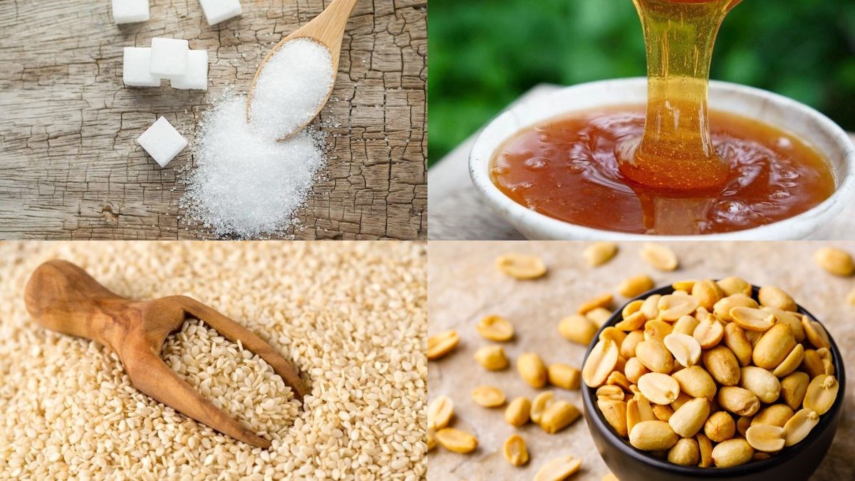 Nguyên liệu món ăn kẹo gương