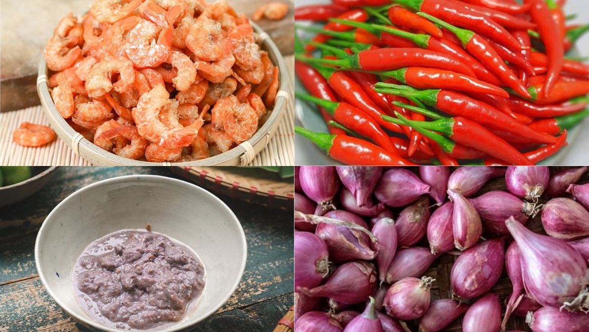 Nguyên liệu món ăn sốt sambal