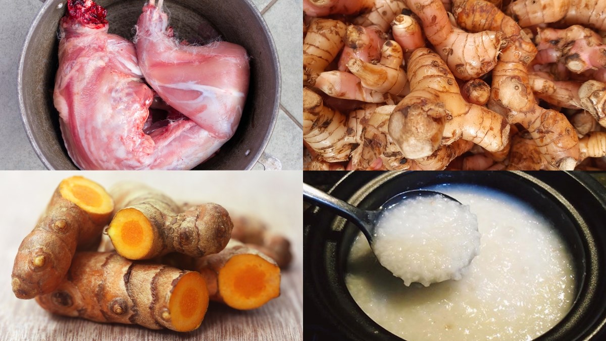 Nguyên liệu món ăn cách làm thỏ nấu giả cầy miền bắc