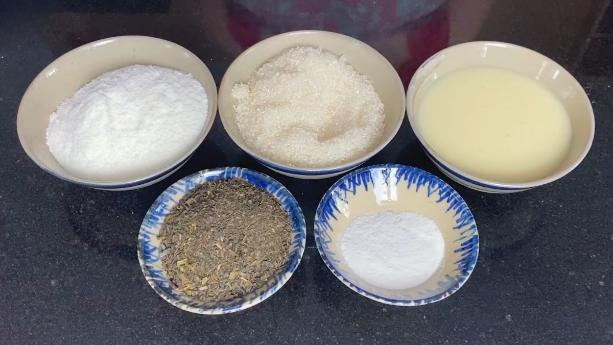 Nguyên liệu món ăn 3 công thức làm trà sữa chai