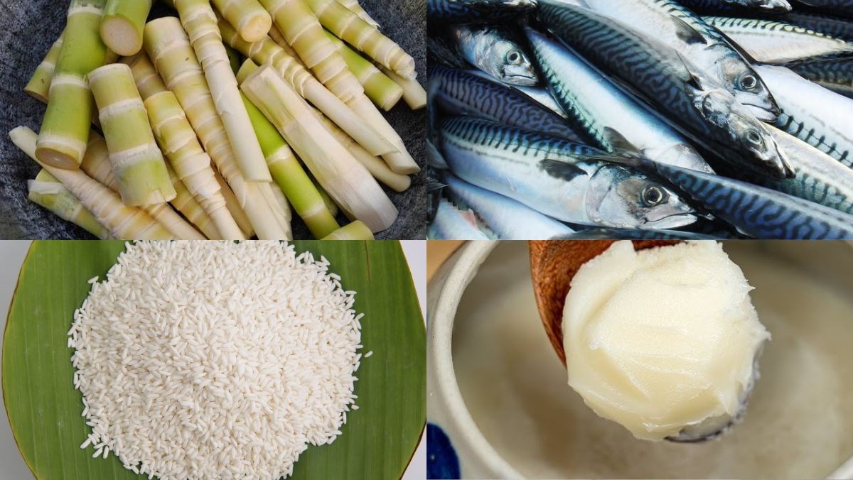 Nguyên liệu món ăn xôi măng