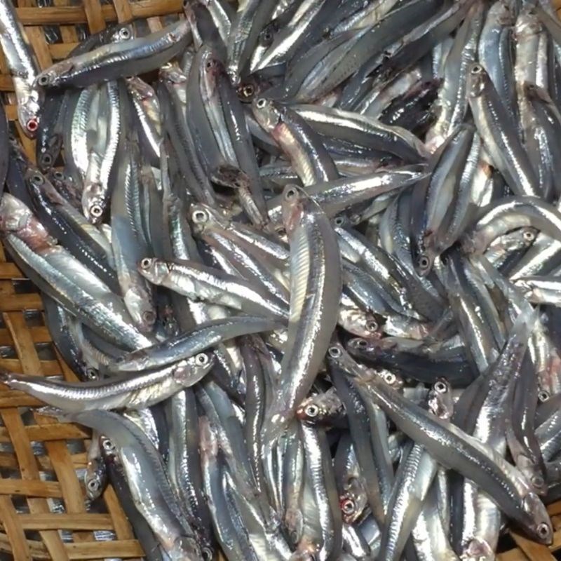 Bước 1 Sơ chế cá cơm Cá cơm hấp