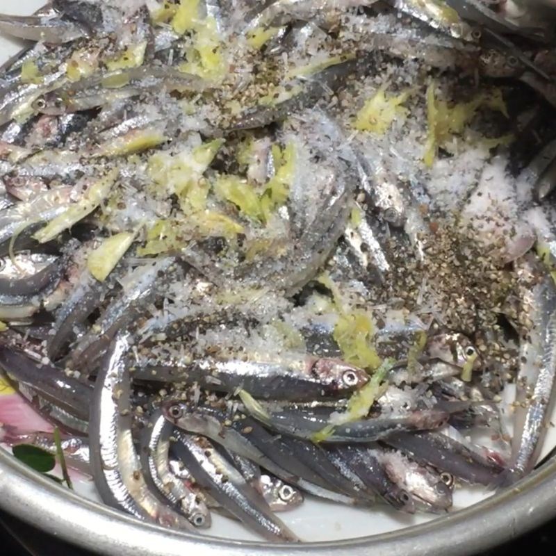 Bước 3 Hấp cá Cá cơm hấp