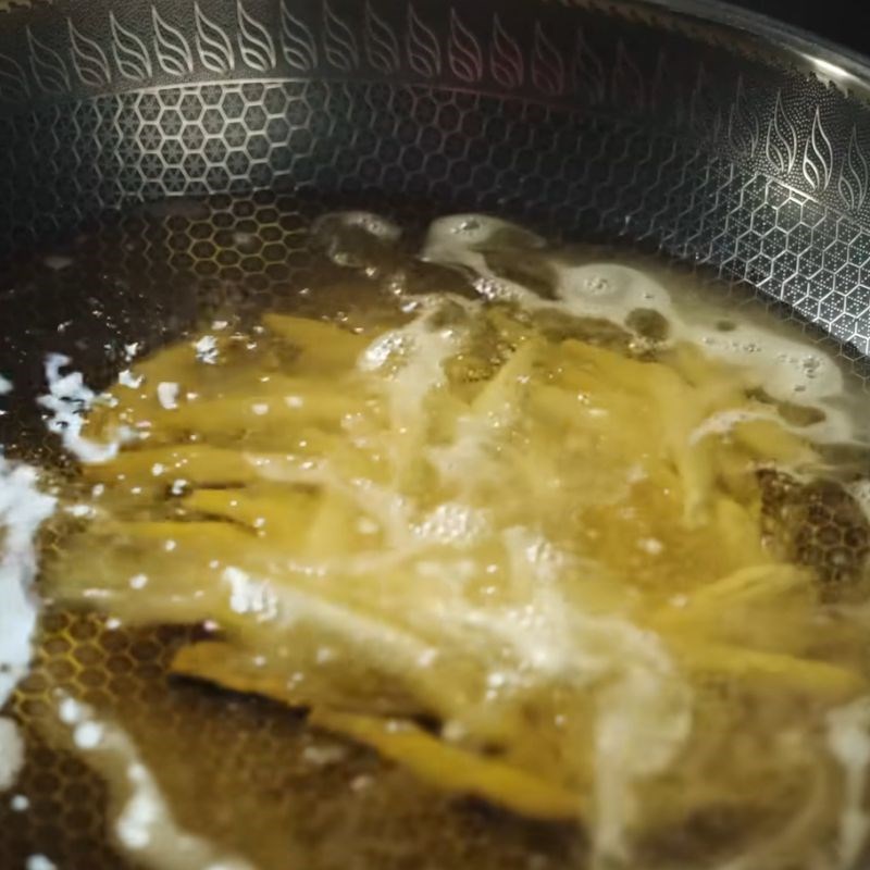 Bước 5 Chiên cá Cá cơm sấy giòn